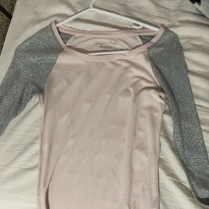 American Eagle baseball tee